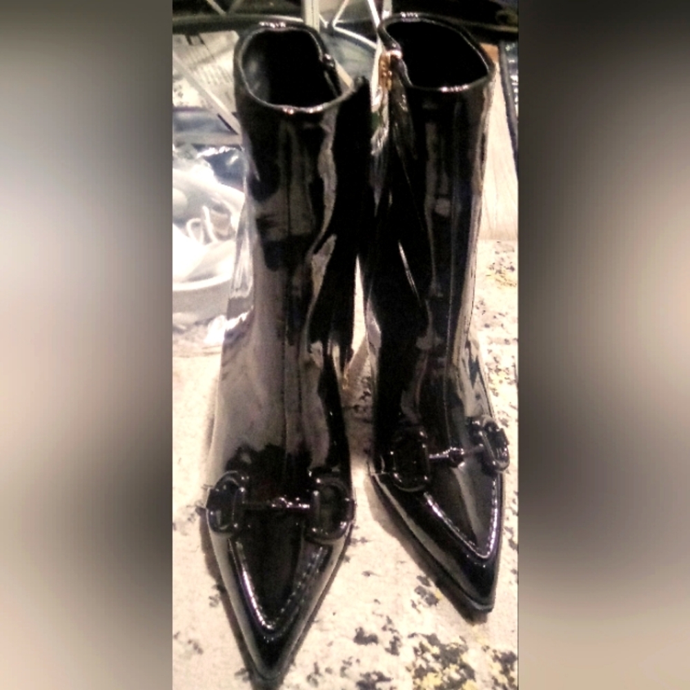 Patent leather new heels 6